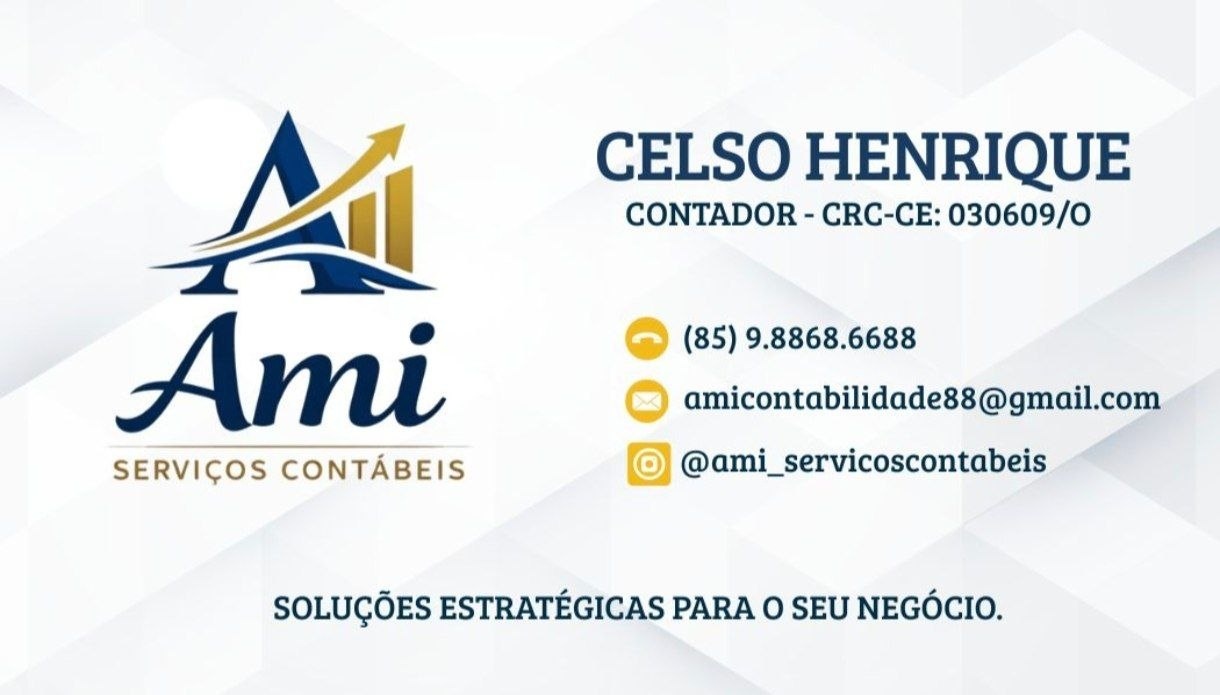 Cartão Oficial Ami Serviços Contábeis